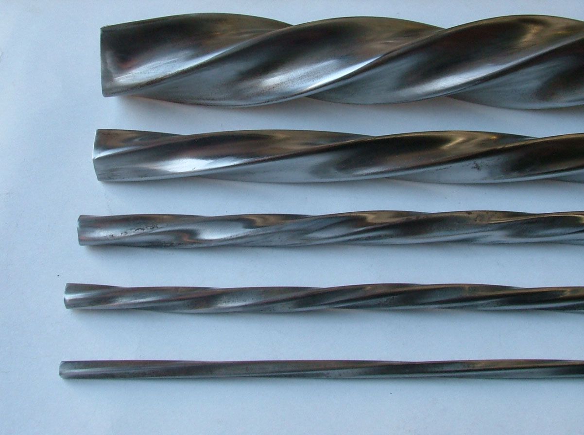 Twisted decorative tubes